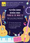 MAGIC MUSIC TUYỂN SINH KÌ THÁNG 04/2023 CÁC KHÓA HỌC PIANO VÀ CÁC NHẠC CỤ